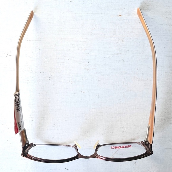 Vintage Chocolate and Black Women's Glasses - Picture 9 of 14